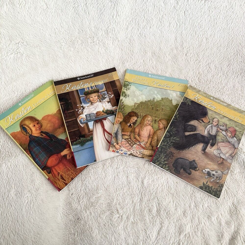 American Girl Kirsten Larson Book Set 2-5 Chapter Reader